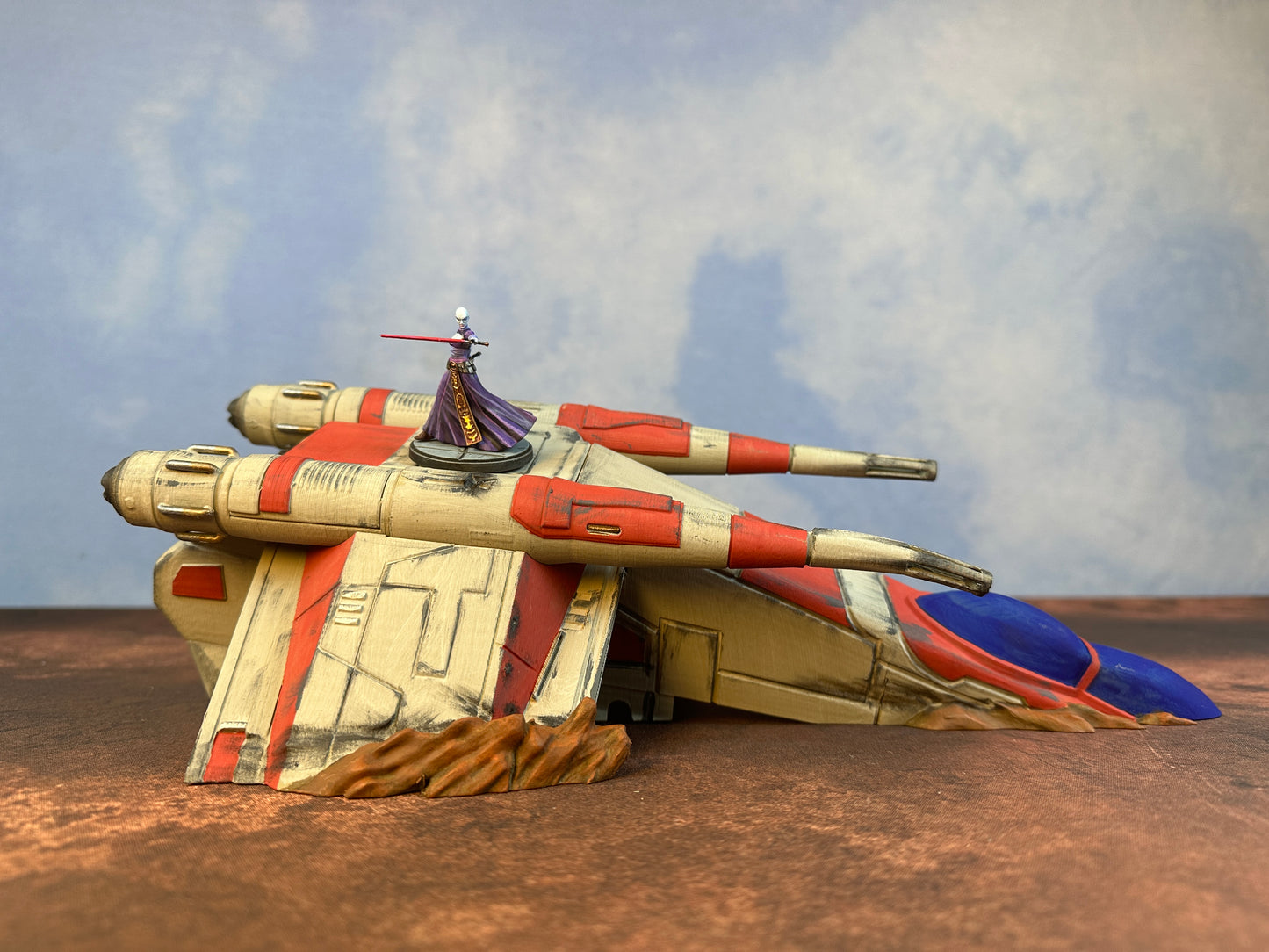 Shatterpoint Crashed Republic Gunship B