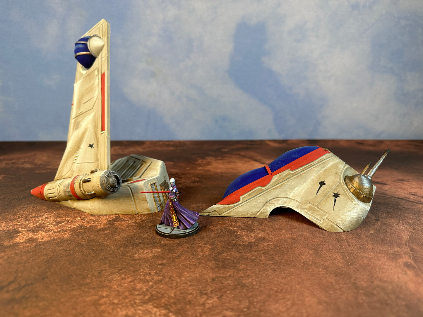 Shatterpoint Crashed Republic Gunship A Set