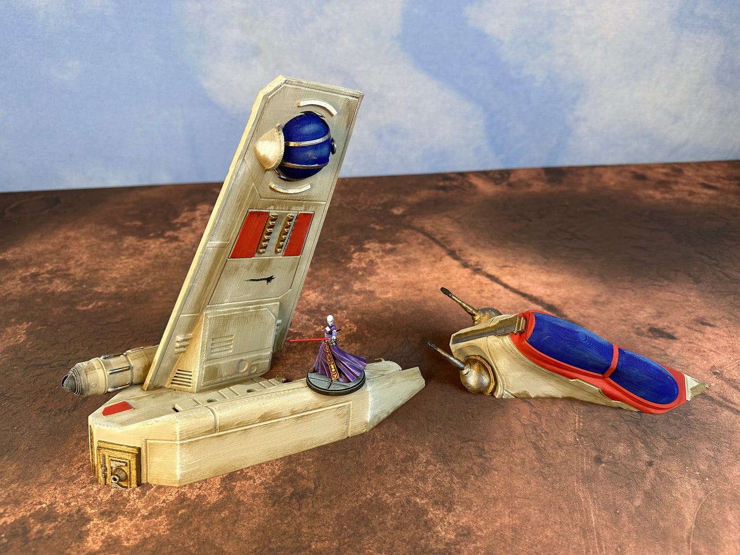 Shatterpoint Crashed Republic Gunship A Set