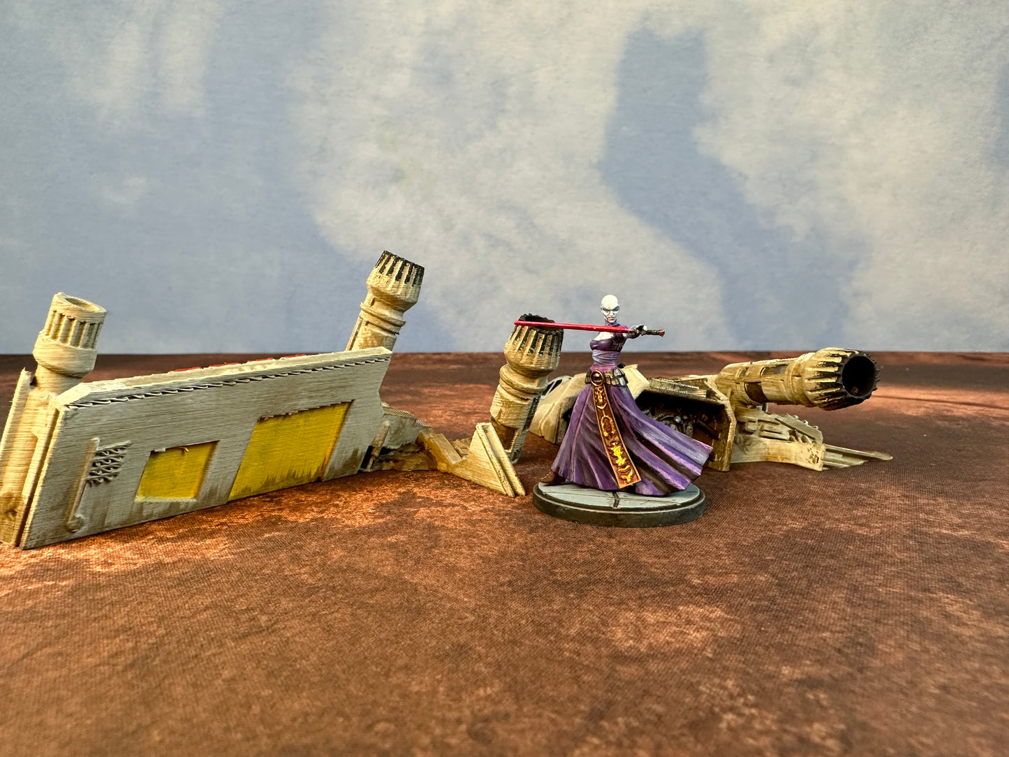 Shatterpoint - Crashed Rebel Fighter A