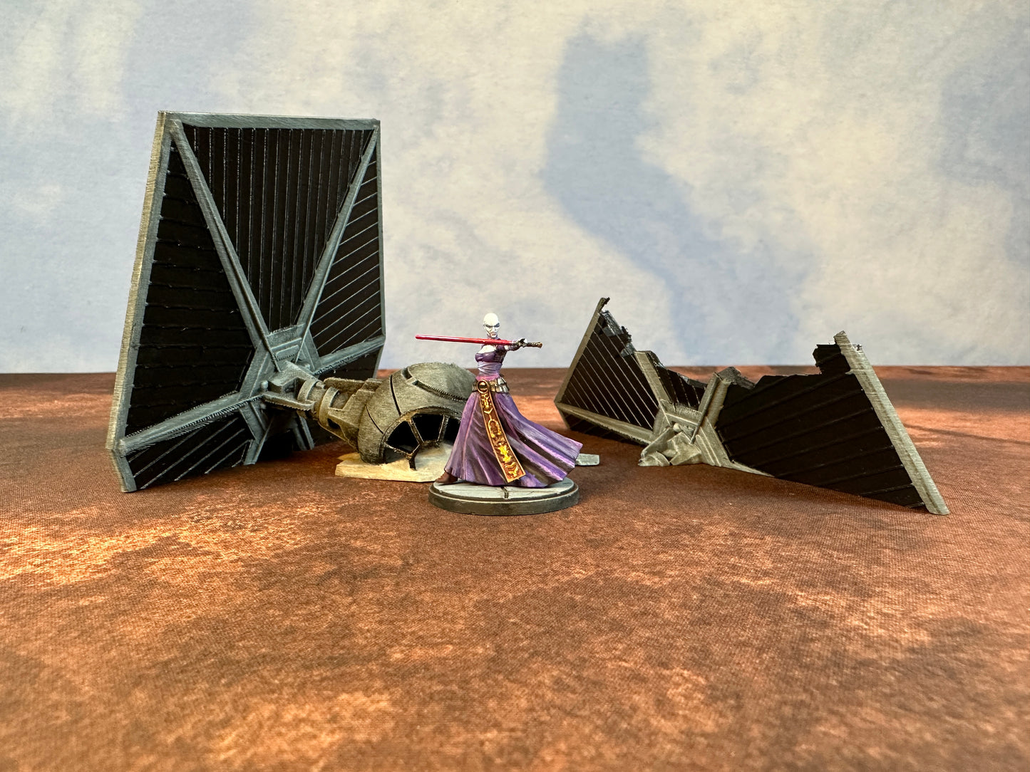 Shatterpoint - Crashed Imperial Fighter TWO