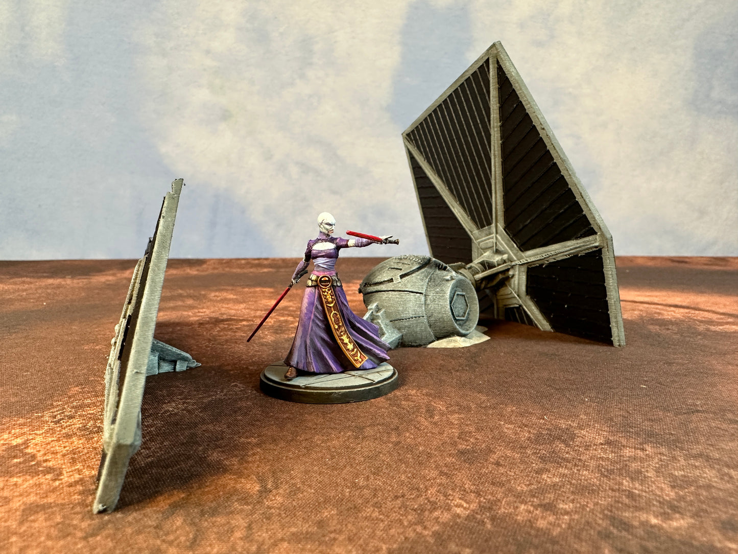 Shatterpoint - Crashed Imperial Fighter TWO