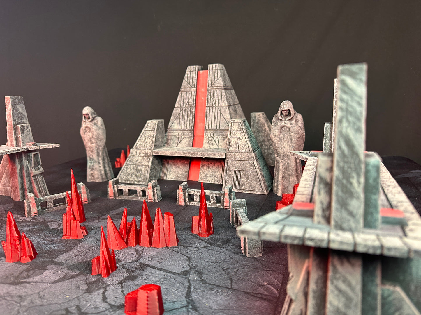 Ancient Dark Temple 3'x3' Table A