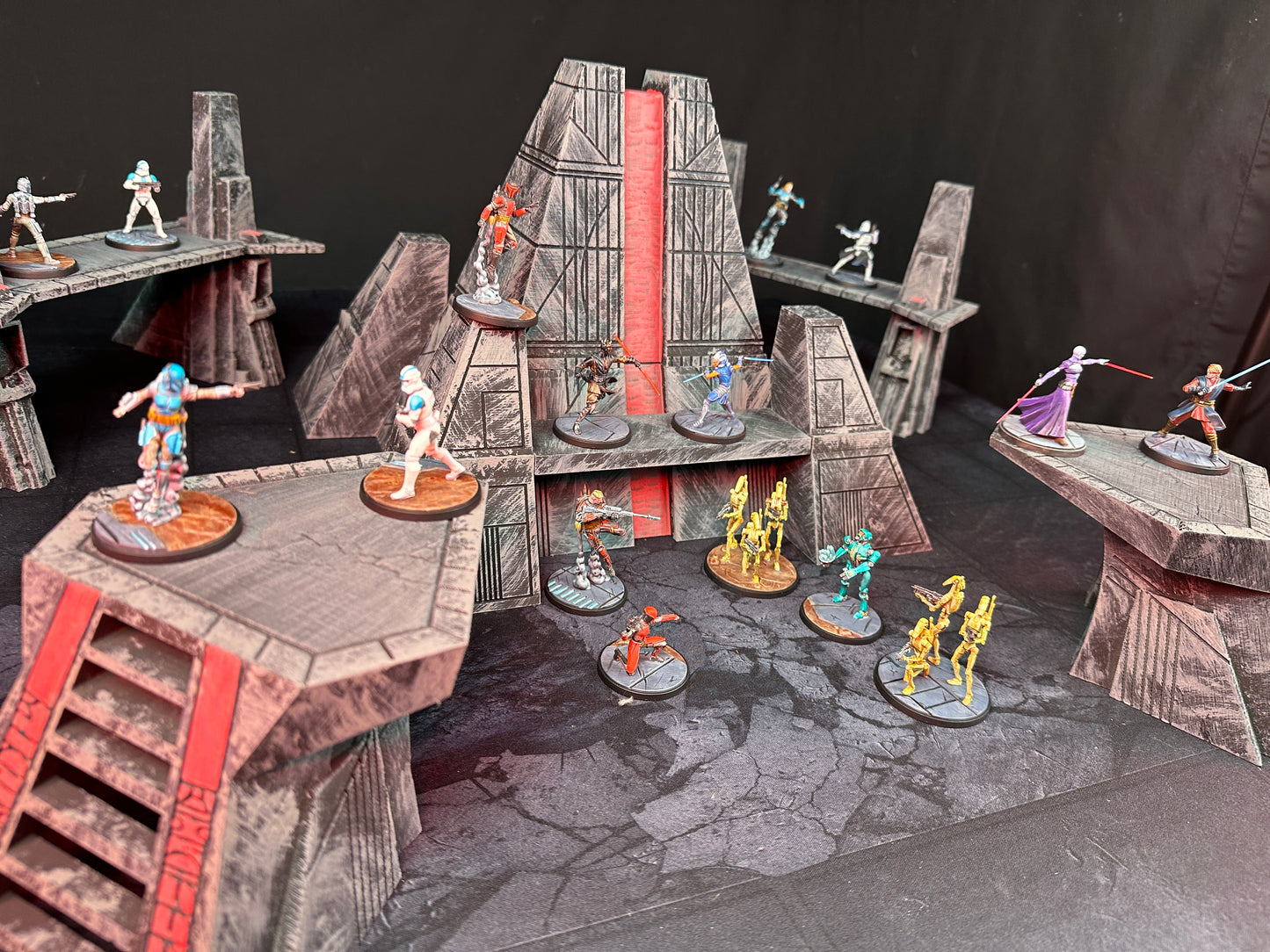 Shatterpoint Ancient Dark Temple Table