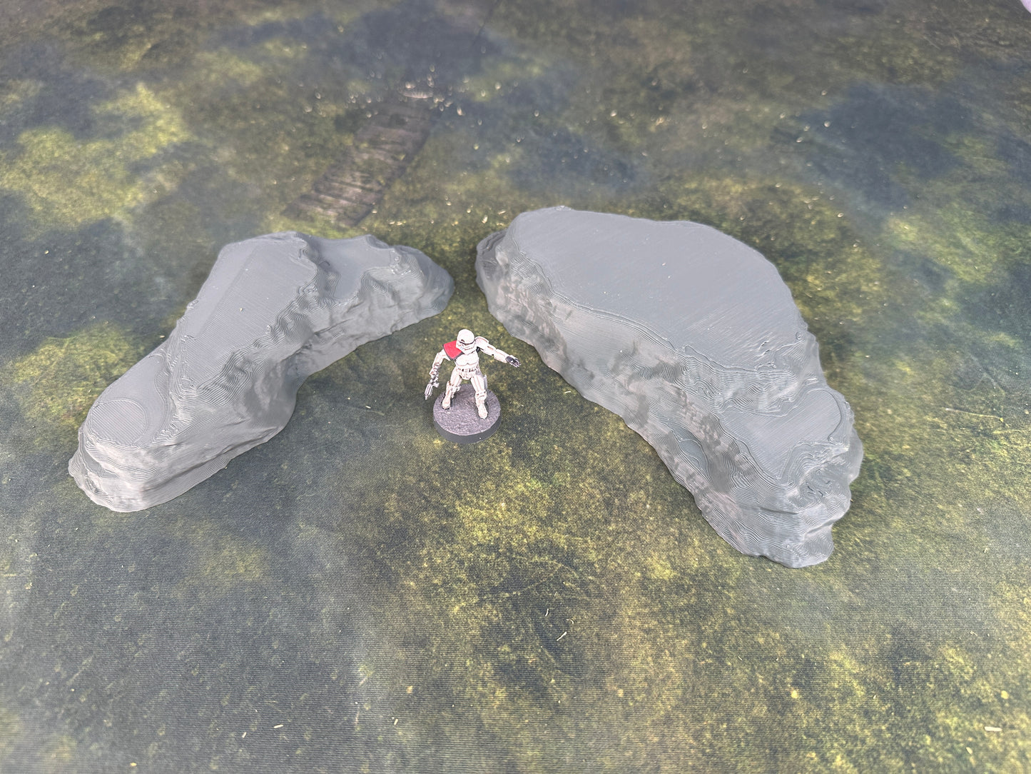 Hill Set B (forest, snow, desert, hive)