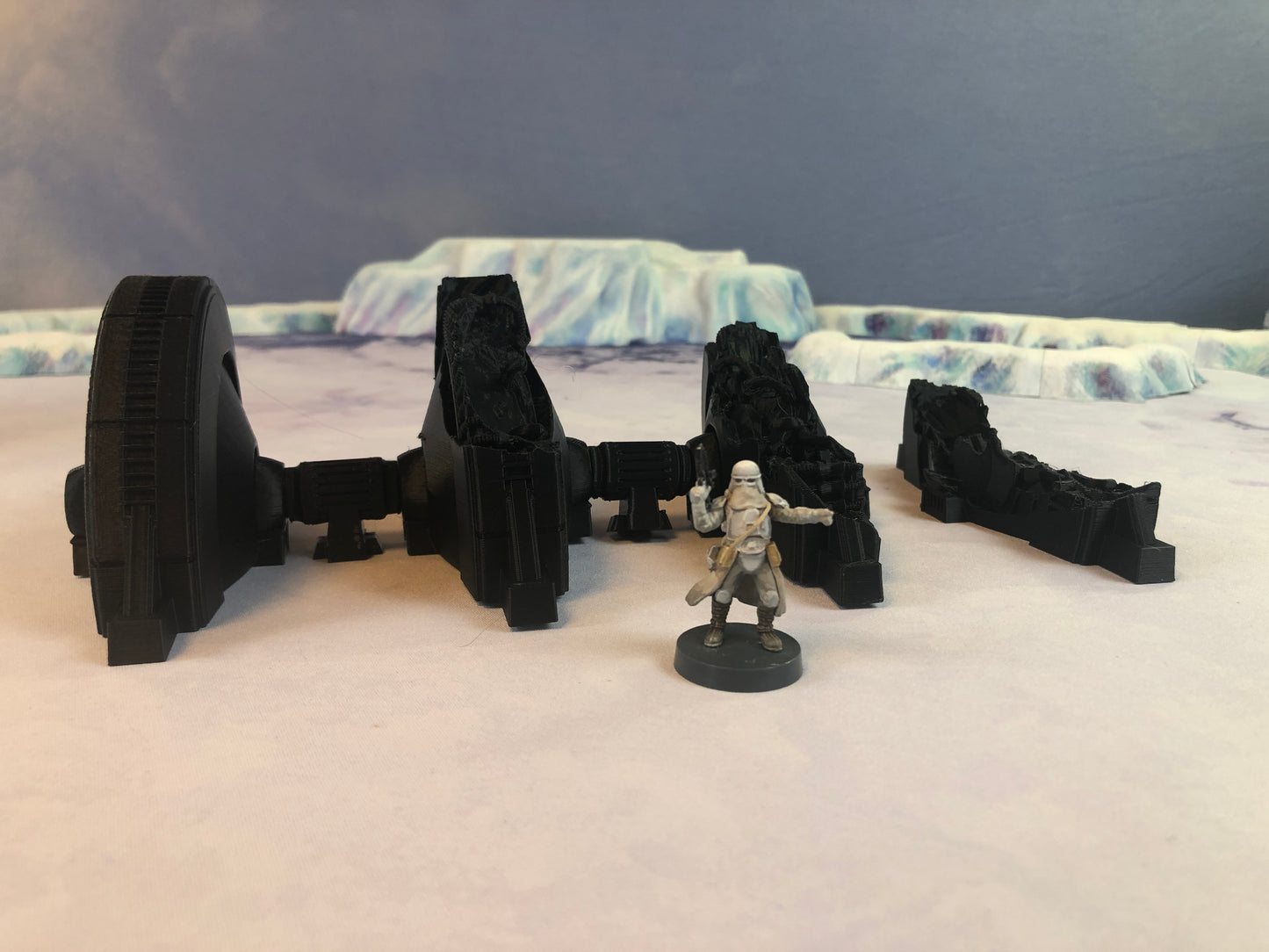 Ice Planet Shield Generator Set