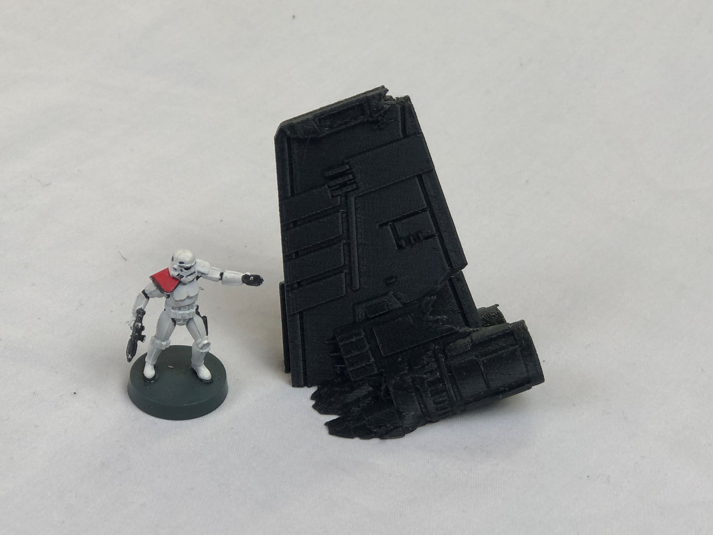 Crashed Rebel Fighter Wing A Debris