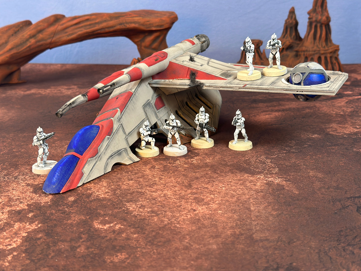 Crashed Republic Gunship B