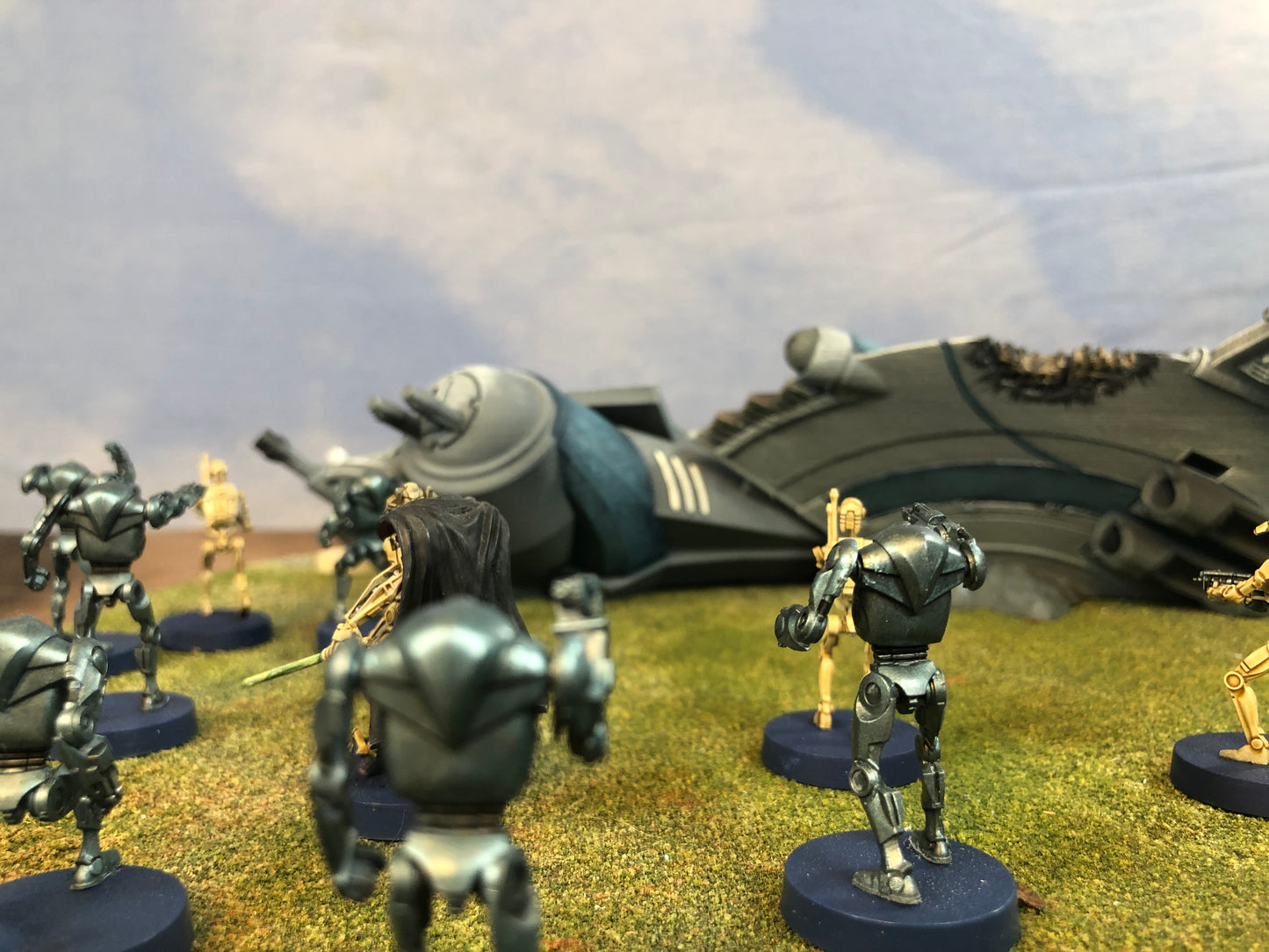Crashed Separatist Gunship