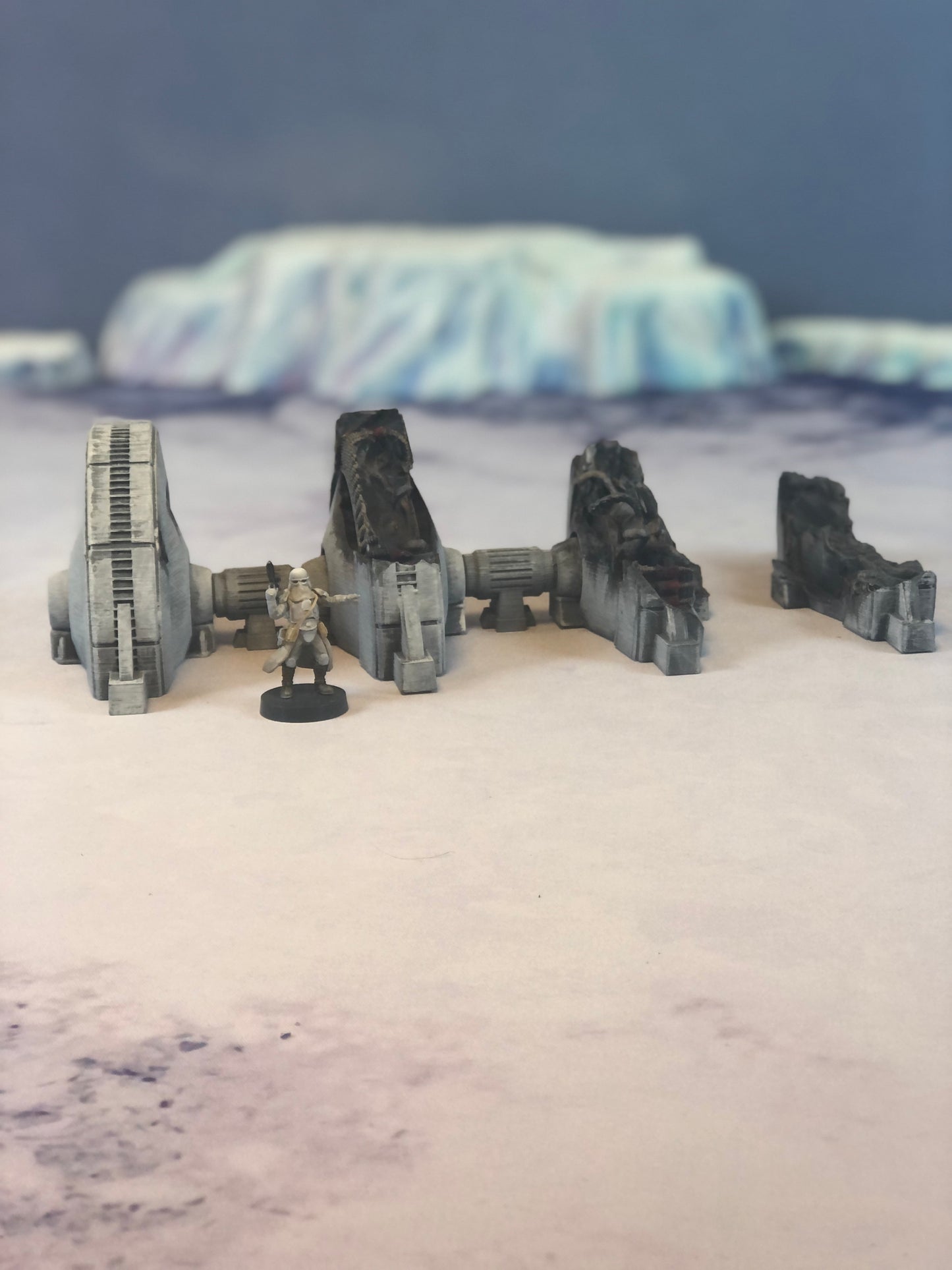 Ice Planet Shield Generator Set