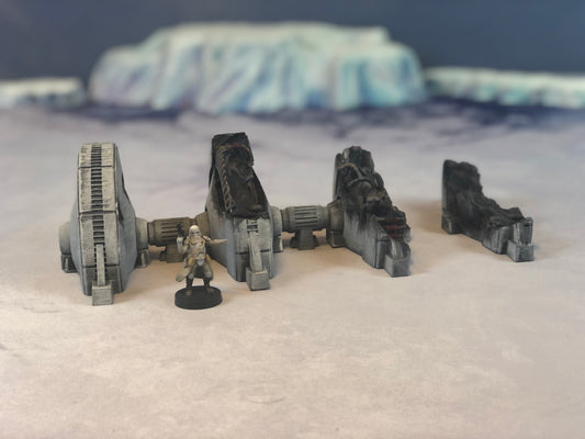 Ice Planet Shield Generator Set