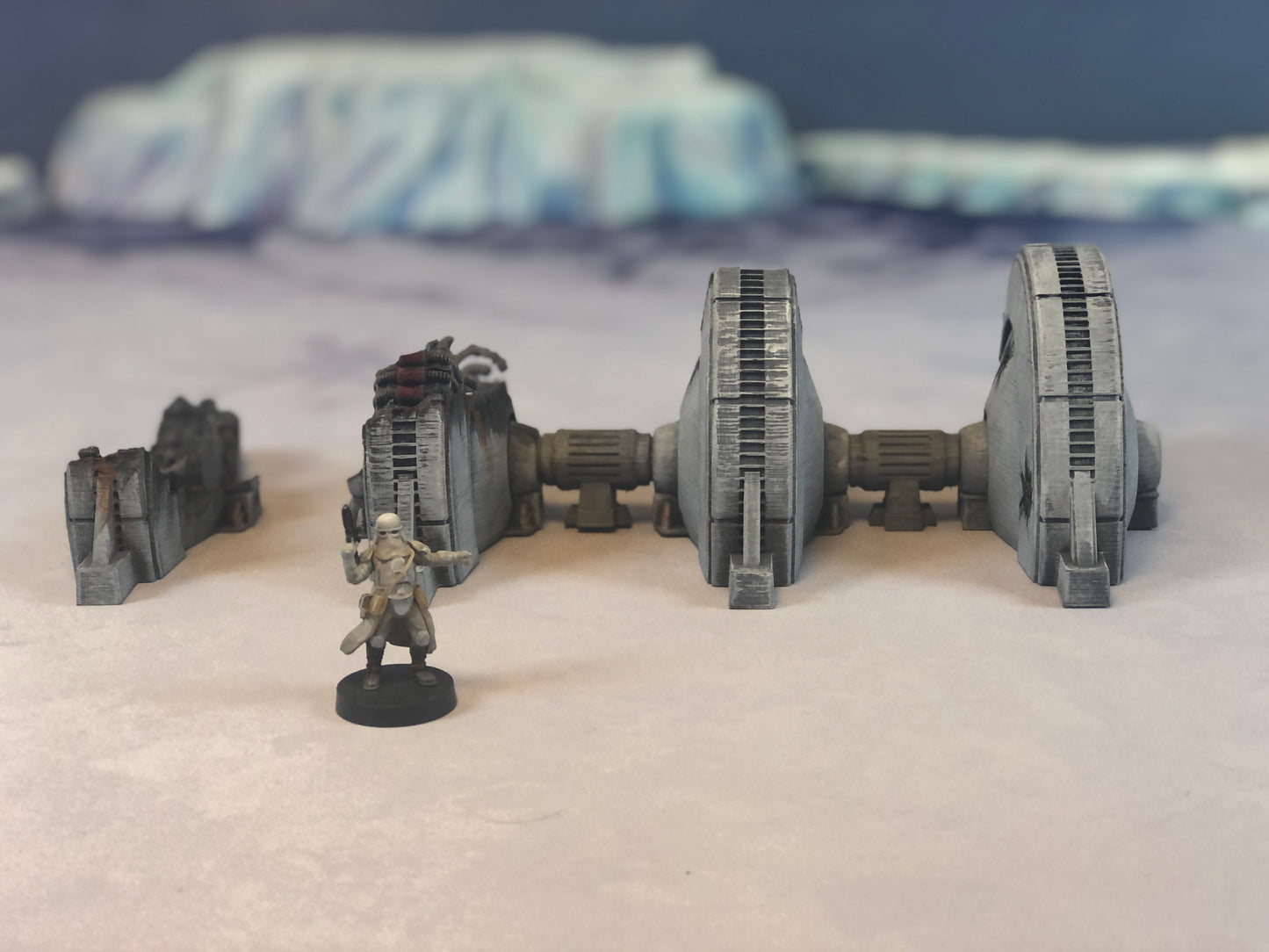 Ice Planet Shield Generator Set