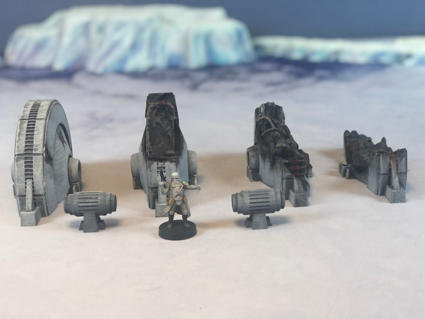 Ice Planet Shield Generator Set