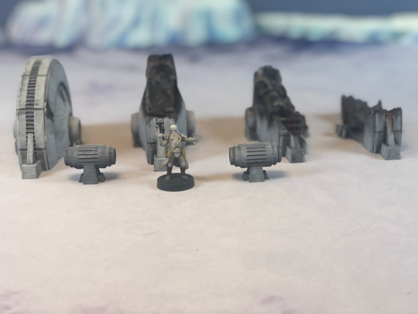 Ice Planet Shield Generator Set