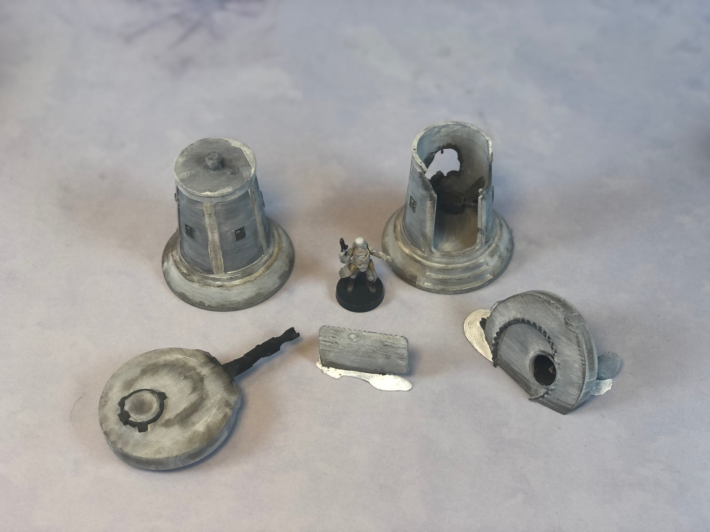 Ice Planet Laser Turret Set