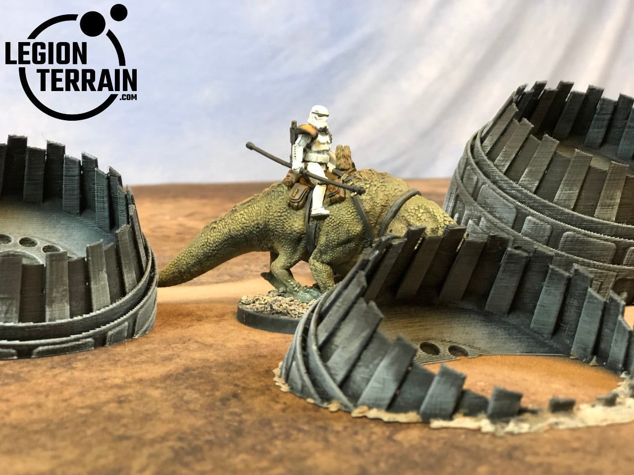 Crashed 5 Engine Set - LegionTerrain