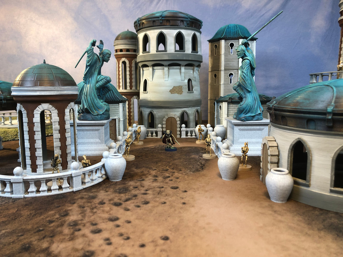 Renaissance City Large Vase - LegionTerrain