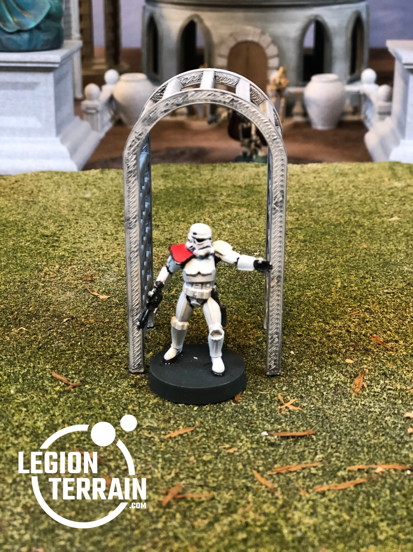 Renaissance City Arched Trellis - LegionTerrain