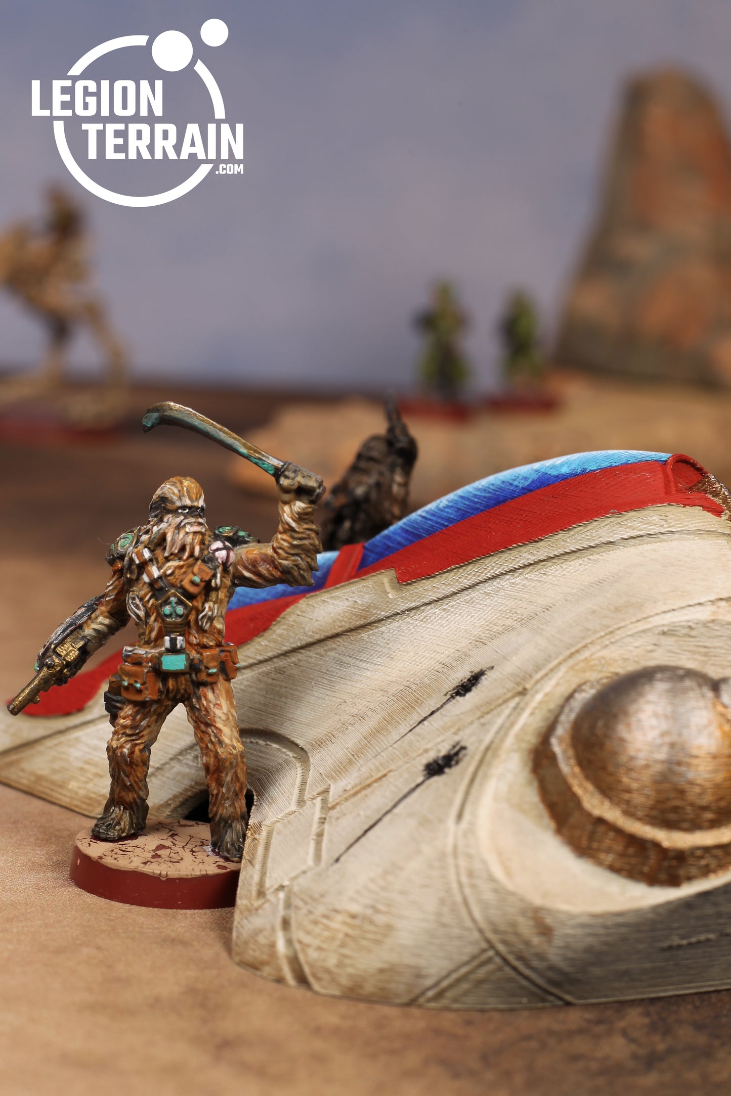 Crashed Republic Gunship A Nose - LegionTerrain