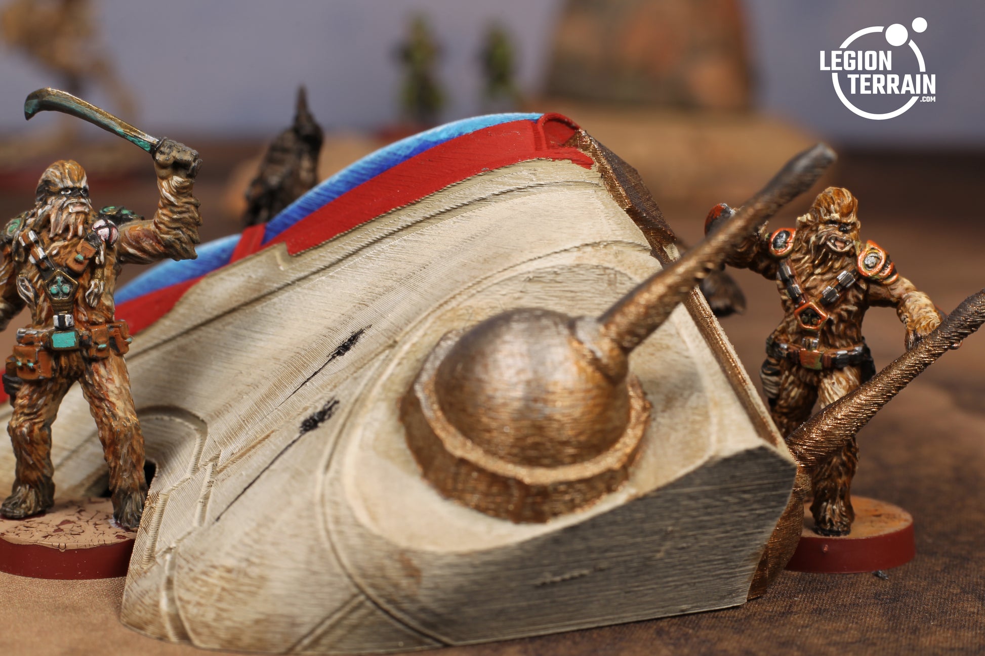 Crashed Republic Gunship A Nose - LegionTerrain