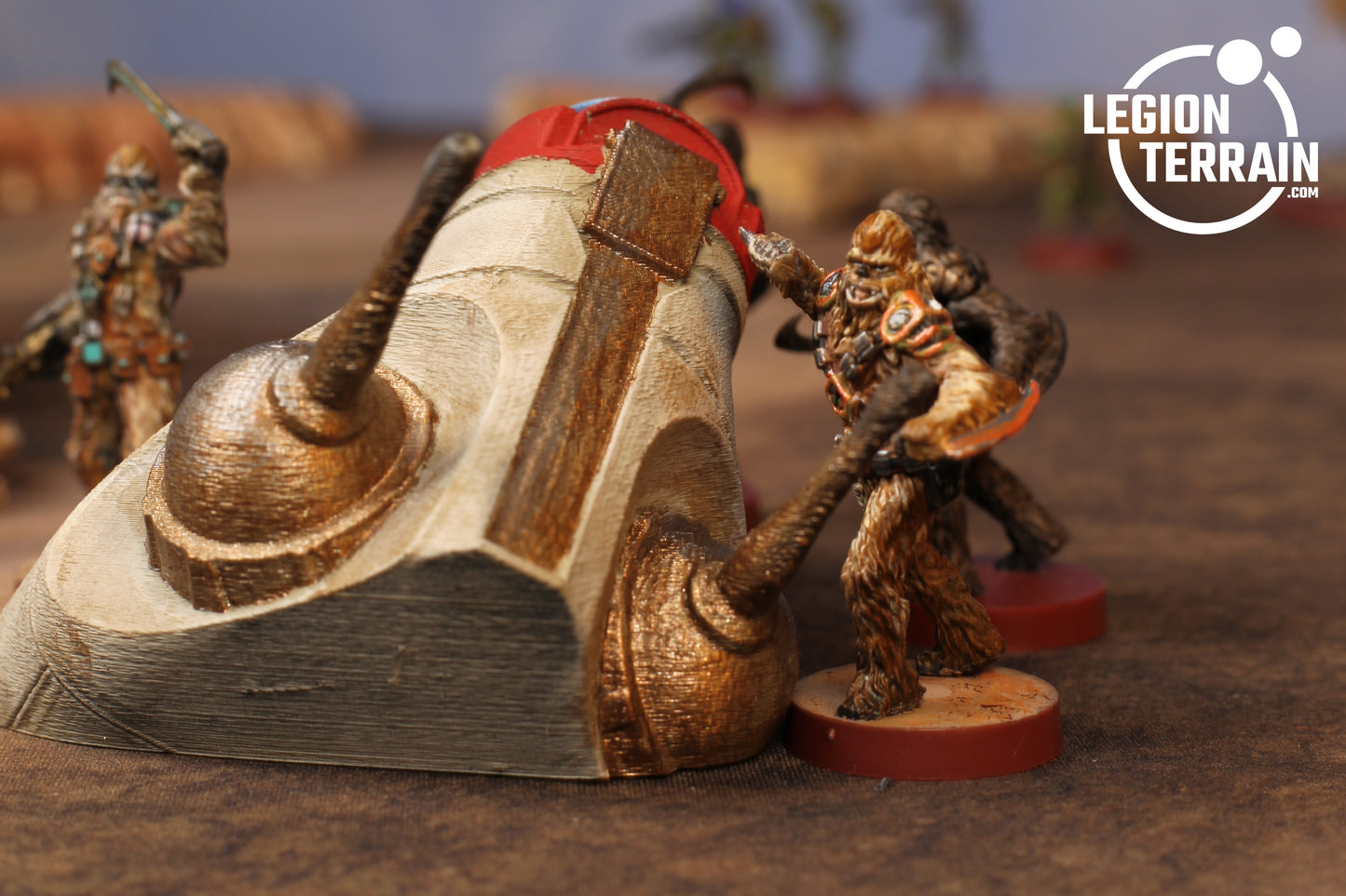 Crashed Republic Gunship A Nose - LegionTerrain