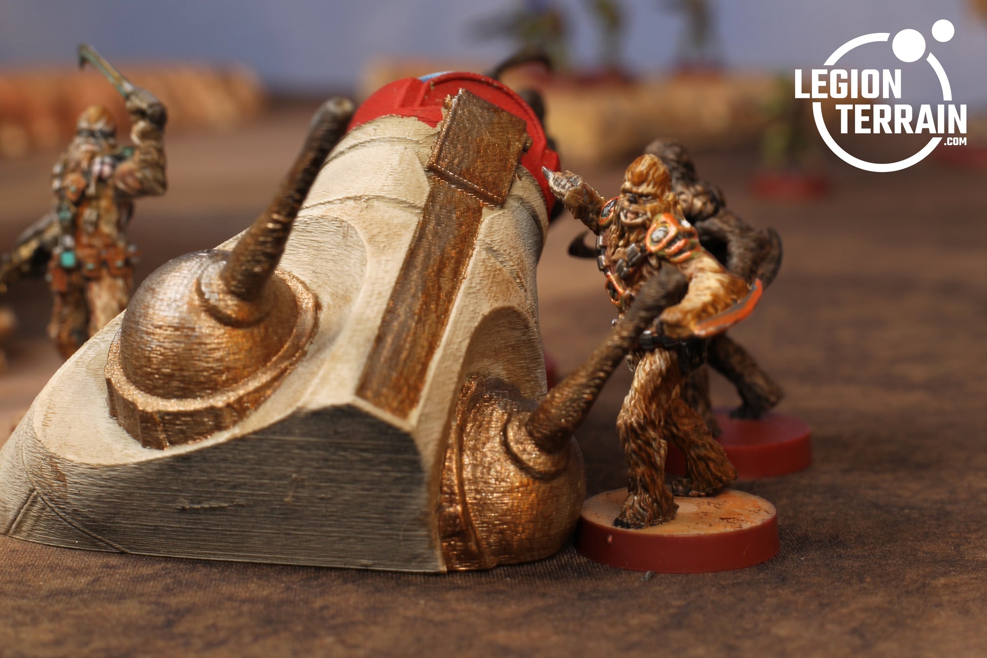 Crashed Republic Gunship A Nose - LegionTerrain