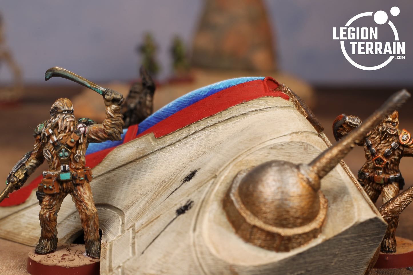 Crashed Republic Gunship A Nose - LegionTerrain