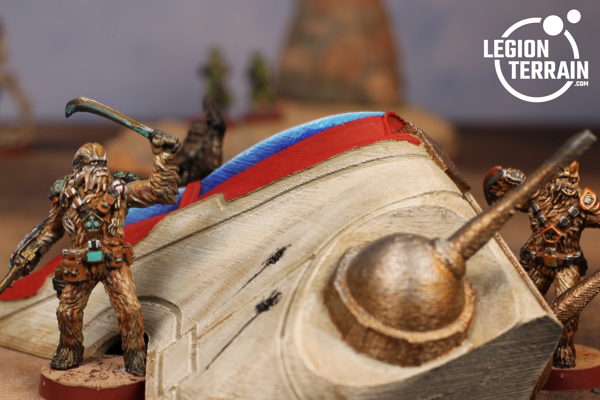 Crashed Republic Gunship A Nose - LegionTerrain