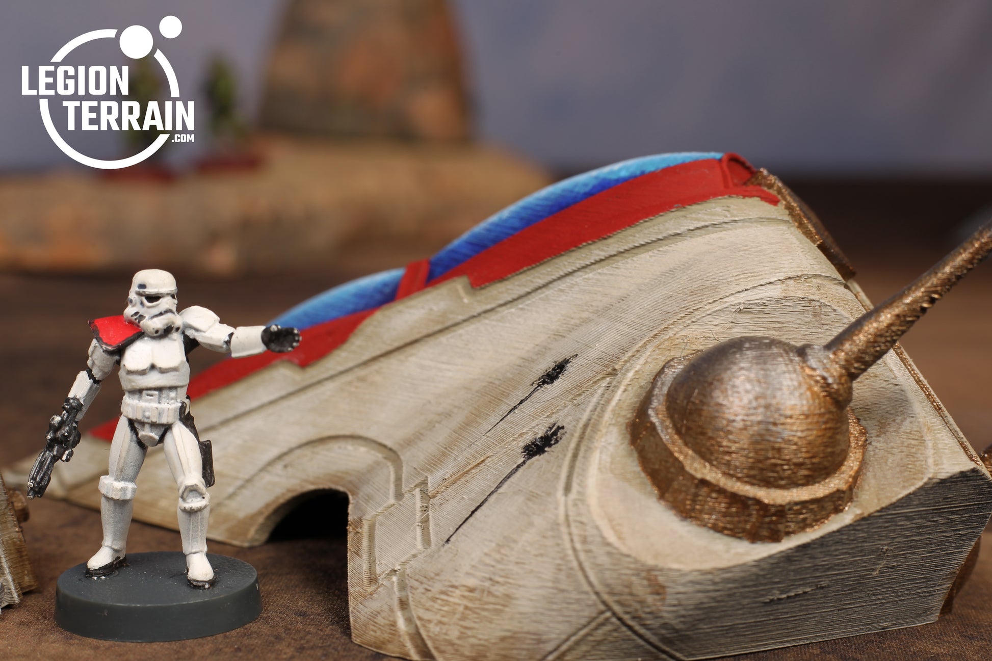 Crashed Republic Gunship A Nose - LegionTerrain