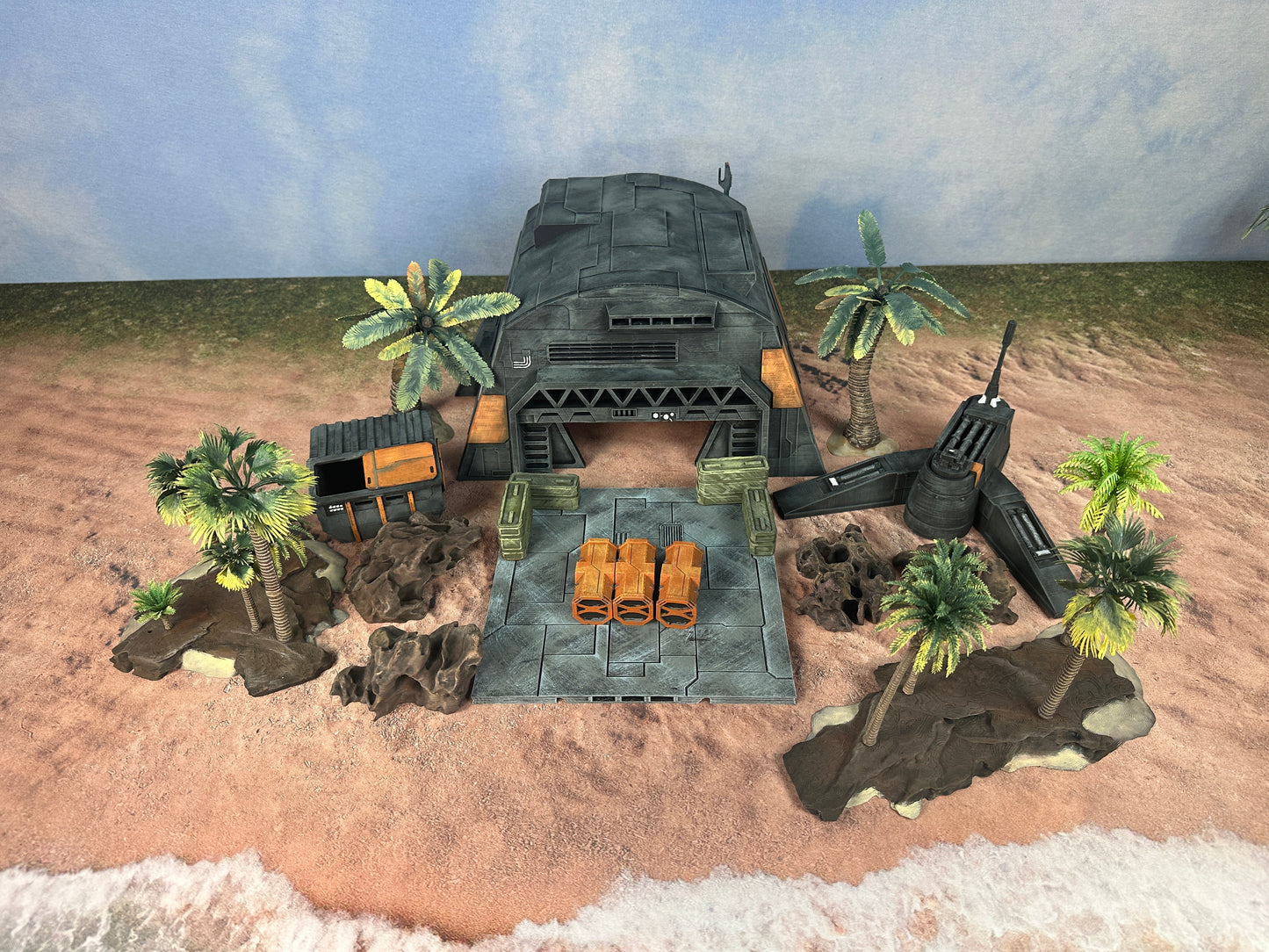 Tropical Planet 3'x3' Table A