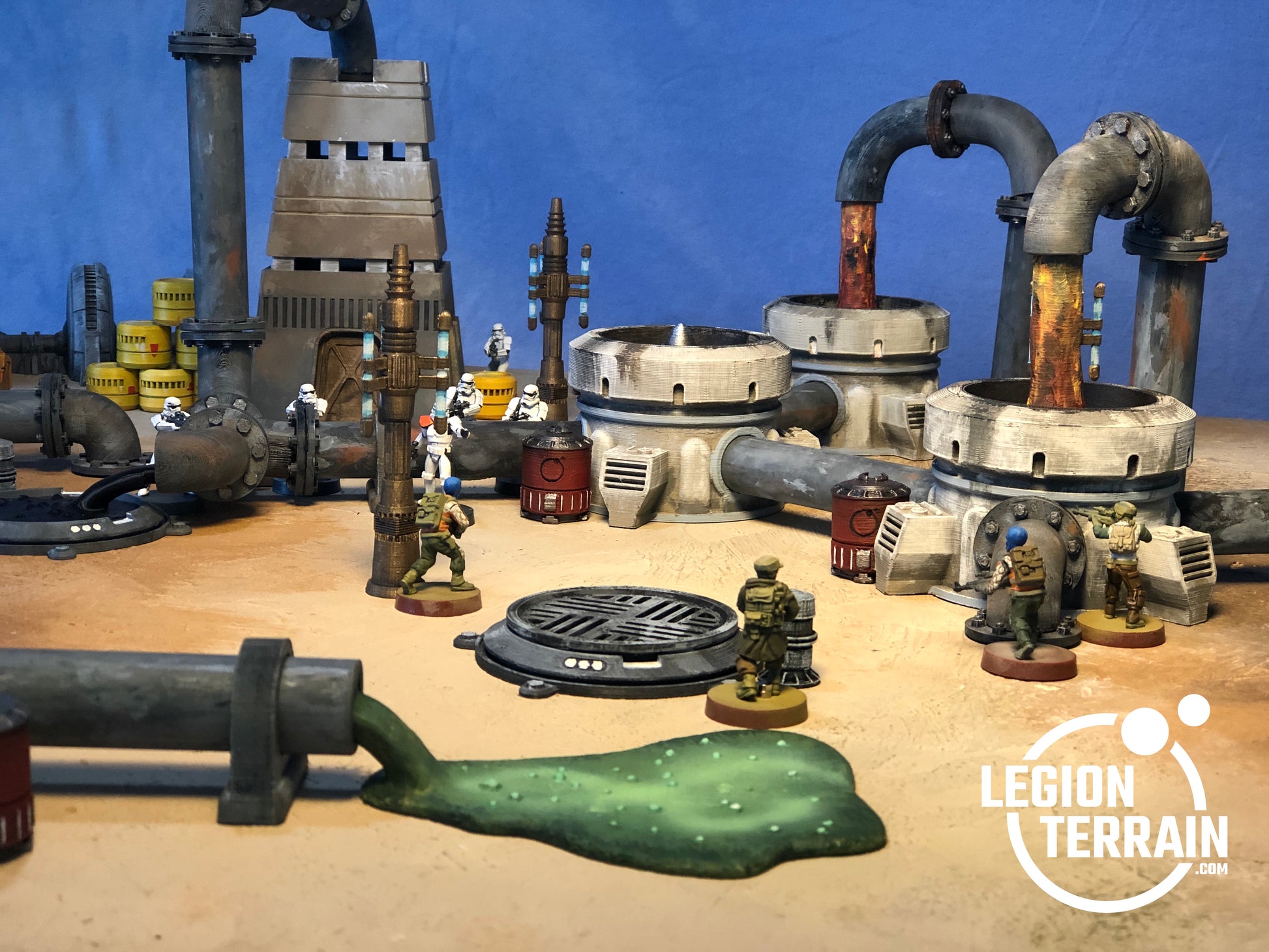 Chemical Spill Set - LegionTerrain