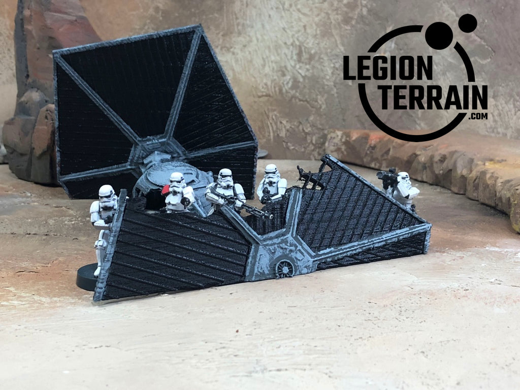 Crashed Imperial Fighter TWO - LegionTerrain