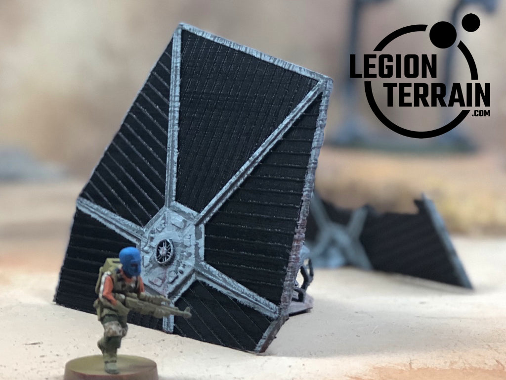 Crashed Imperial Fighter TWO - LegionTerrain