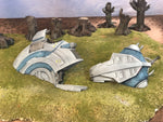 Crashed Separatist Gunship