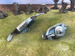 Crashed Separatist Gunship