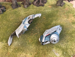 Crashed Separatist Gunship