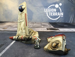 Crashed Republic Gunship A Set - LegionTerrain