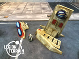 Crashed Republic Gunship A Set - LegionTerrain