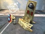 Crashed Republic Gunship A Set - LegionTerrain