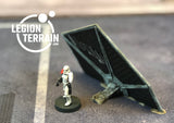 Crashed Imperial Fighter Wing Debris - LegionTerrain