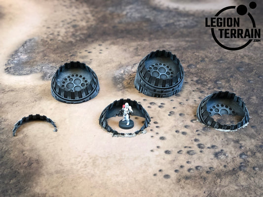 Crashed 5 Engine Set - LegionTerrain