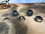 Crashed 5 Engine Set - LegionTerrain