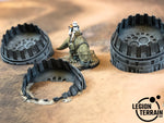 Crashed 5 Engine Set - LegionTerrain