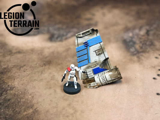 Crashed Rebel Fighter Wing A Debris - LegionTerrain