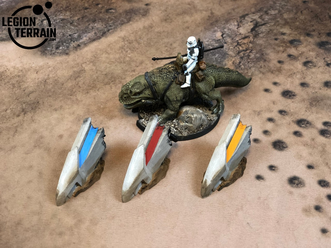 Crashed Rebel Fighter Nose Debris - LegionTerrain