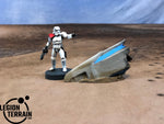 Crashed Rebel Fighter Nose Debris - LegionTerrain