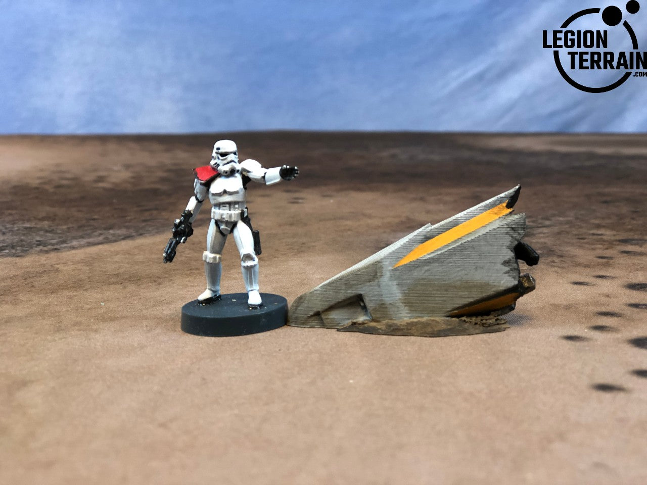 Crashed Rebel Fighter Nose Debris - LegionTerrain