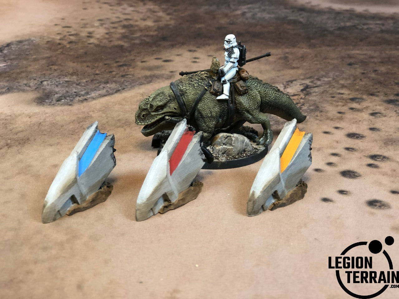 Crashed Rebel Fighter Nose Debris - LegionTerrain