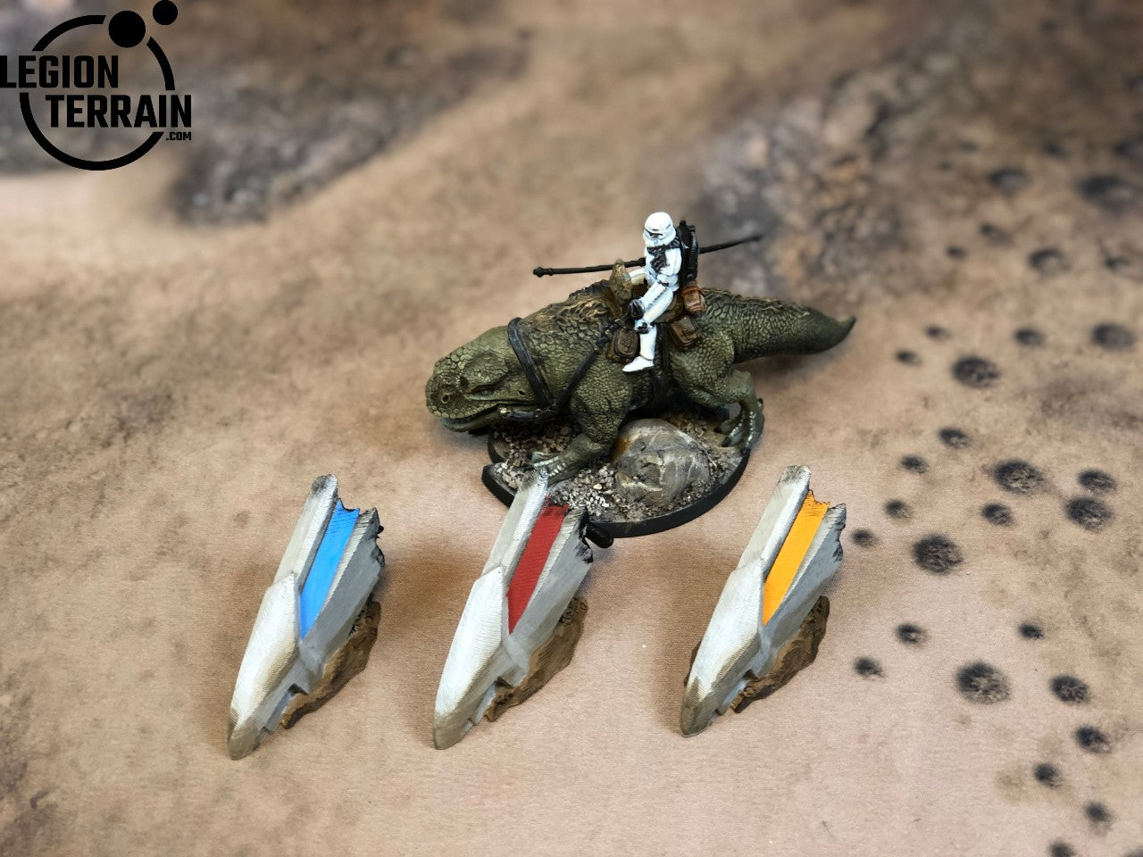 Crashed Rebel Fighter Nose Debris - LegionTerrain