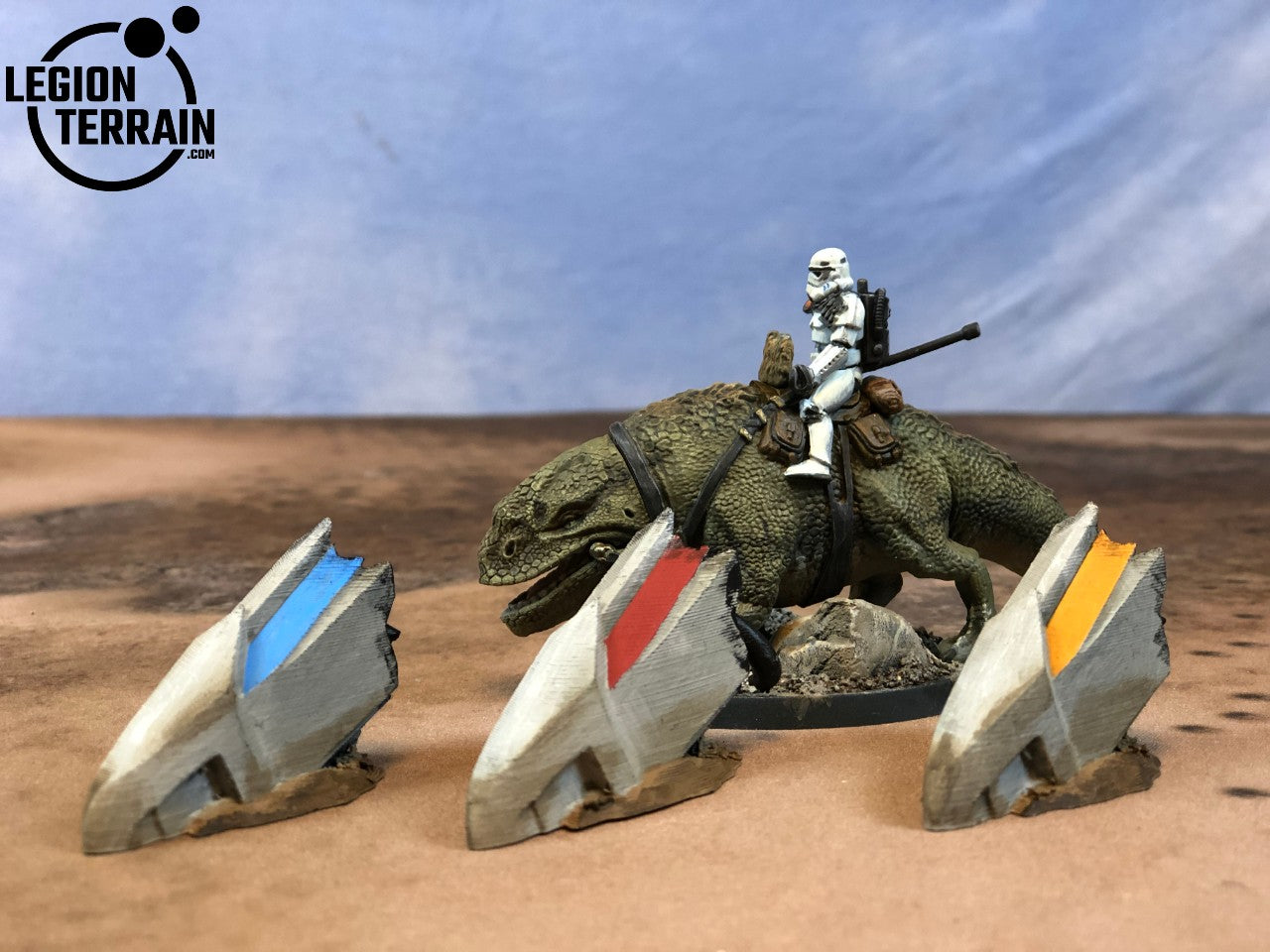 Crashed Rebel Fighter Nose Debris - LegionTerrain
